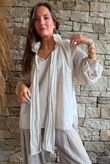Larc Poet Blouse Calico